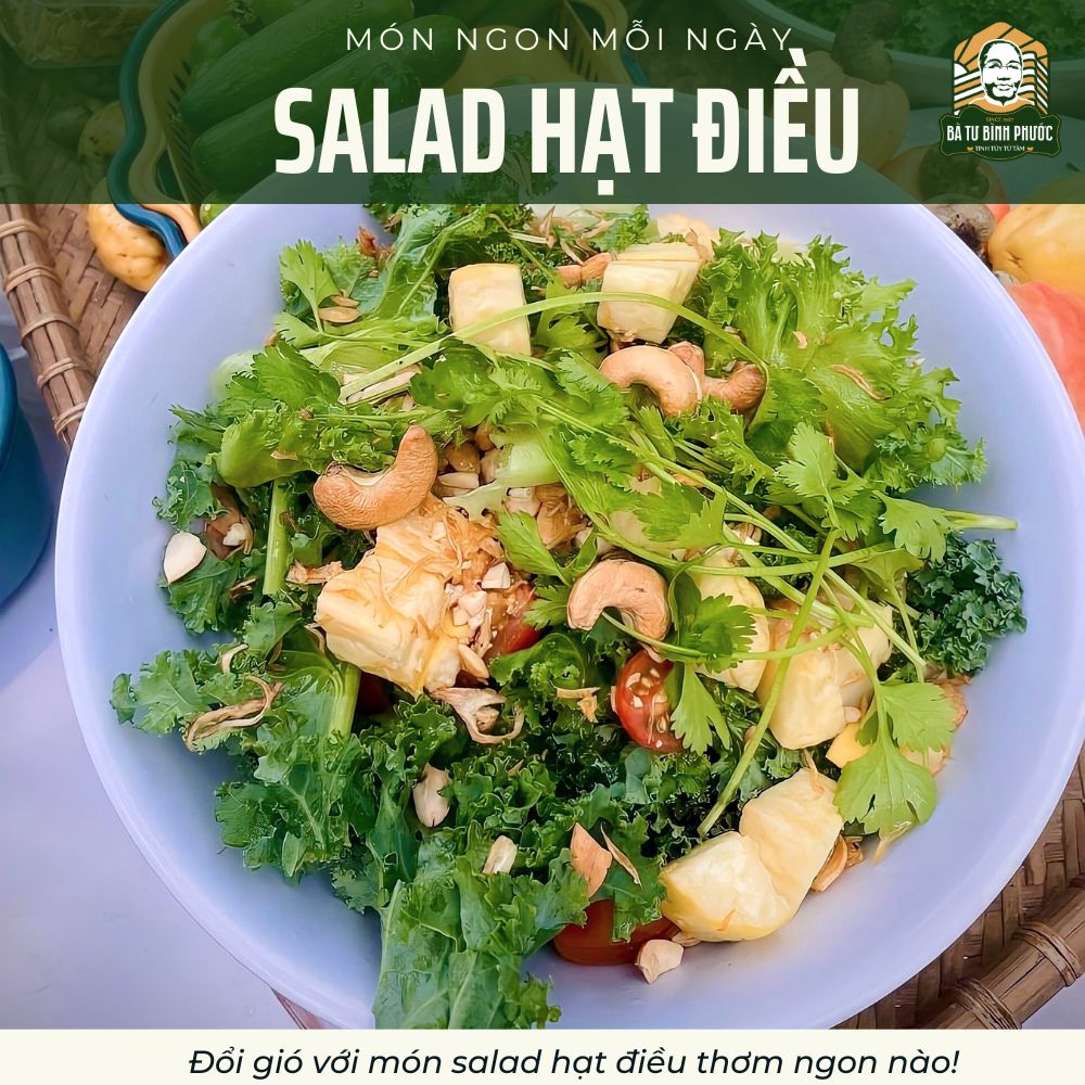 Salad hạt điều